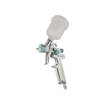 Краскораспылитель AG810 HVLP, гравитационный, сопло d0.8мм и d1мм STELS