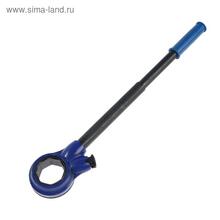 Вороток-трещотка для клуппов ТУНДРА, с удлинителем Вороток-трещотка для клуппов ТУНДРА, с удлинителем